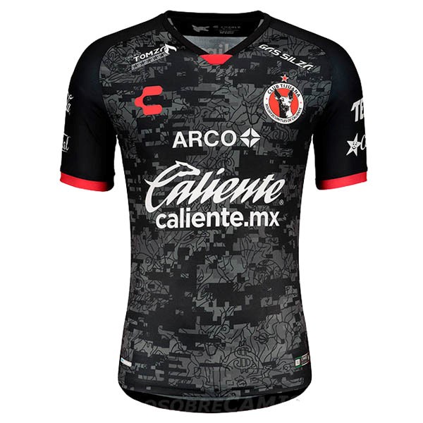 Camiseta Tijuana Replica Primera Ropa 2020/21 Negro